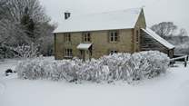Beech Cottage is cosy all year round.