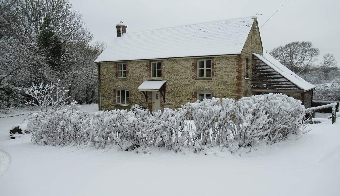 Beech Cottage is cosy all year round.