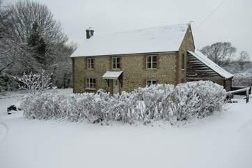 Beech Cottage is cosy all year round.