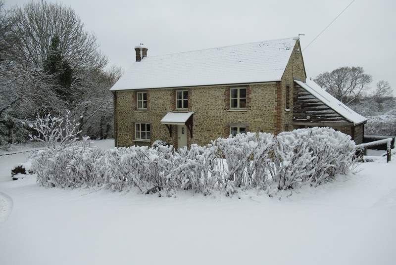 Beech Cottage is cosy all year round.