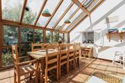Enjoy a leisurely breakfast with views across the nature reserve.