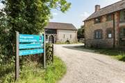 The Visitors Centre is a couple of minutes walk away .