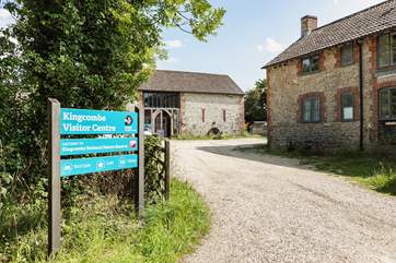 The Visitors Centre is a couple of minutes walk away .