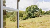Be sure to use the binoculars to watch the wildlife from the window of Dragonfly bedroom.