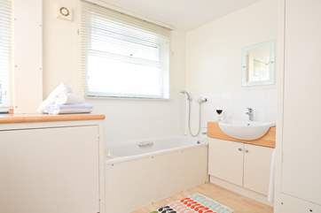 The family bathroom.
