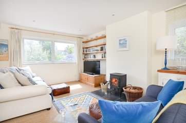 The comfortable sitting-room.