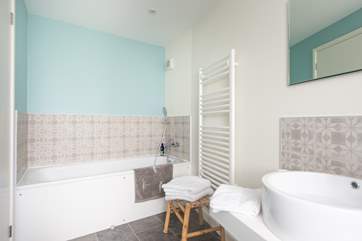 Soak in the bath tub.
