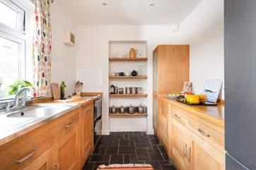 The kitchen.