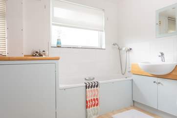 The family bathroom.