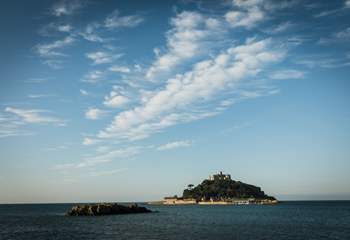Marazion and St Michael's Mount just a stomp along the coastal path from The Summer House.