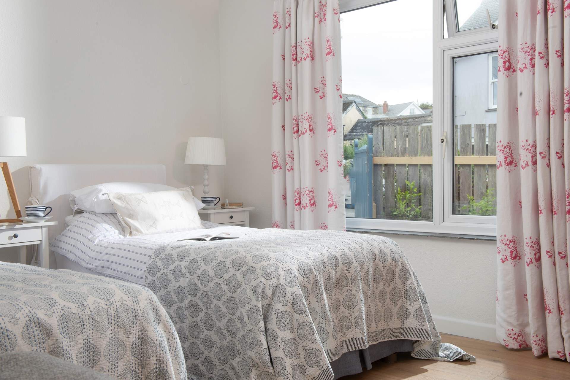 Bedroom 3 is a second cosy twin.