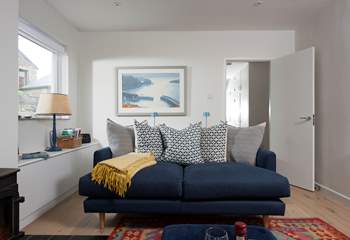 There is beautiful artwork throughout the property.