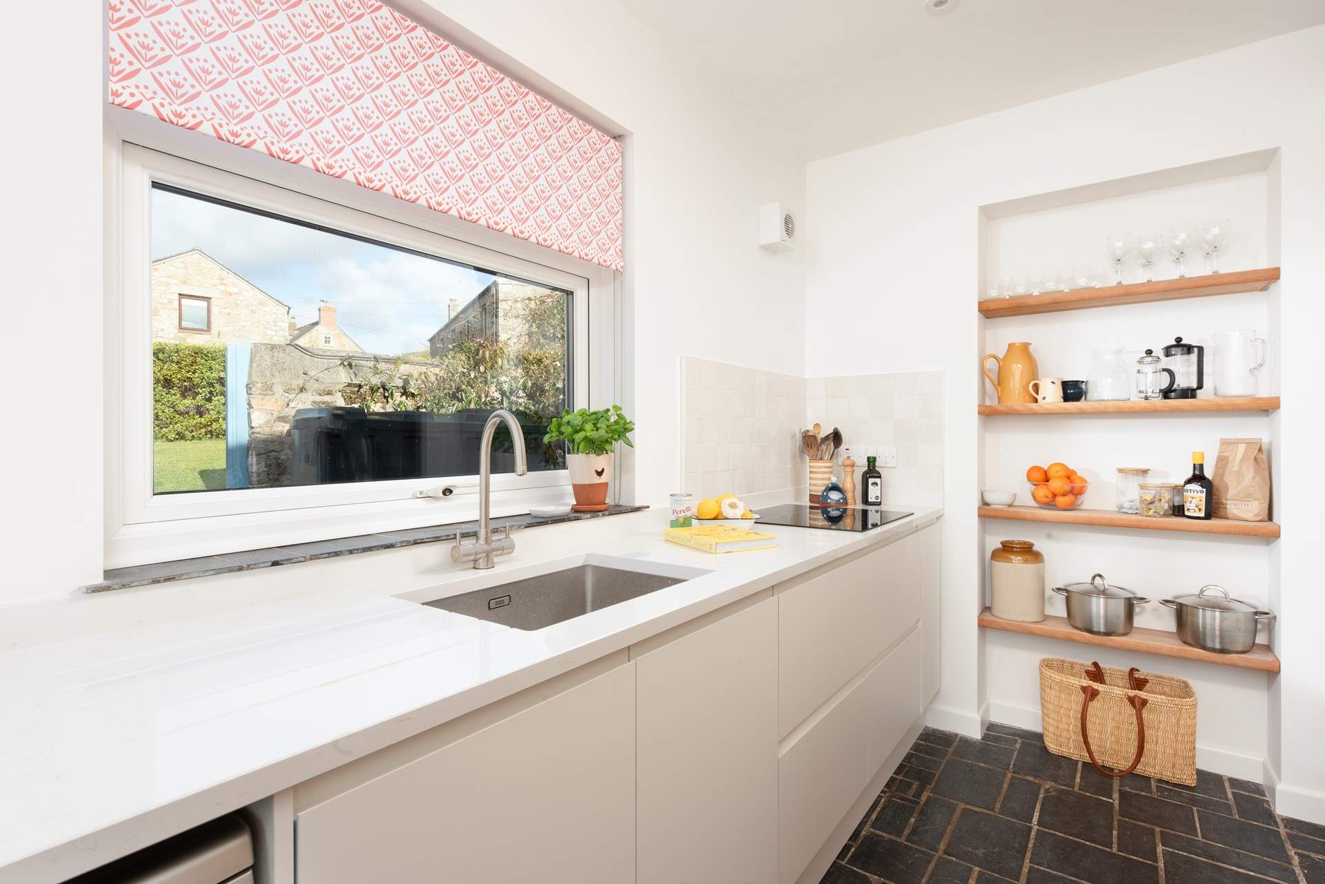 The fabulous kitchen has everything you might need.