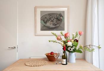 Sit back and relax with a glass of wine.