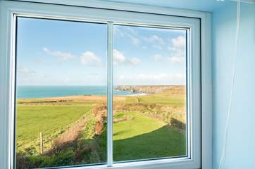 Lie in bed and look at the view!