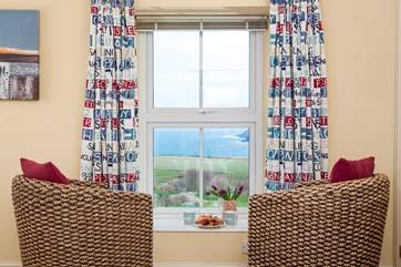 Enjoy a quiet coffee and a fabulous outlook from the master bedroom.