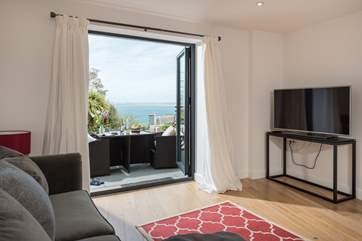 You have sea views from every room.