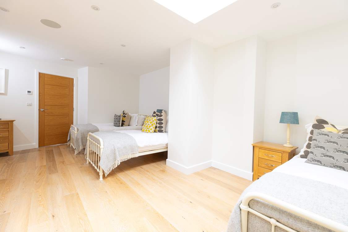 Bedroom 2. Light, bright and spacious.