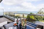 Blue Breeze has an exceptional view of St Ives and is just a short stroll to the stunning Porthminster beach.