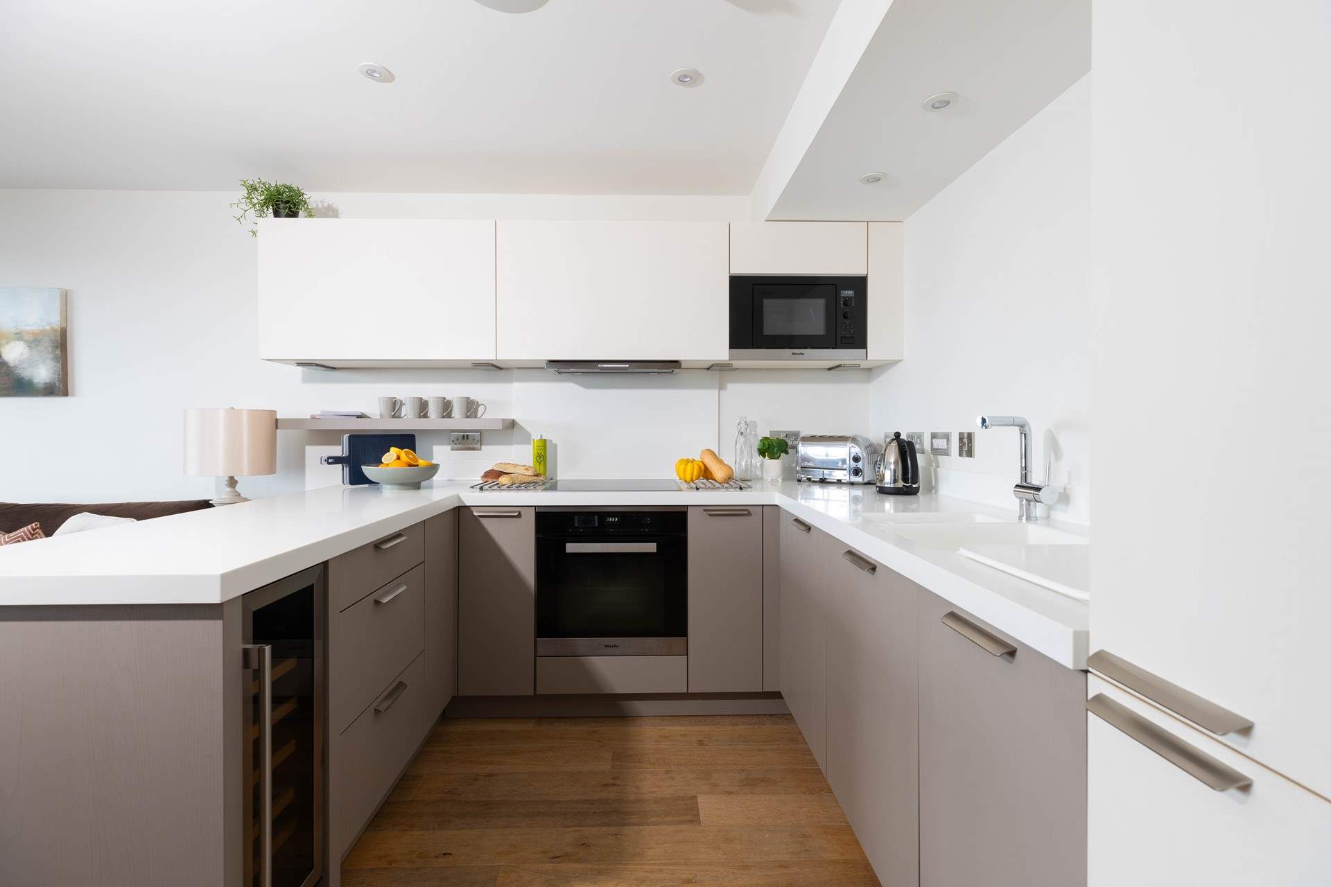 A beautiful and practical kitchen.