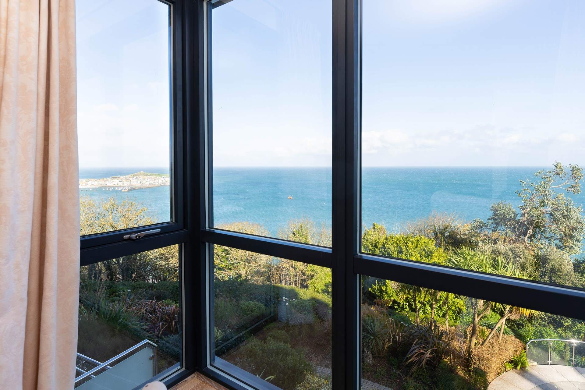 The amazing view from bedroom 1.