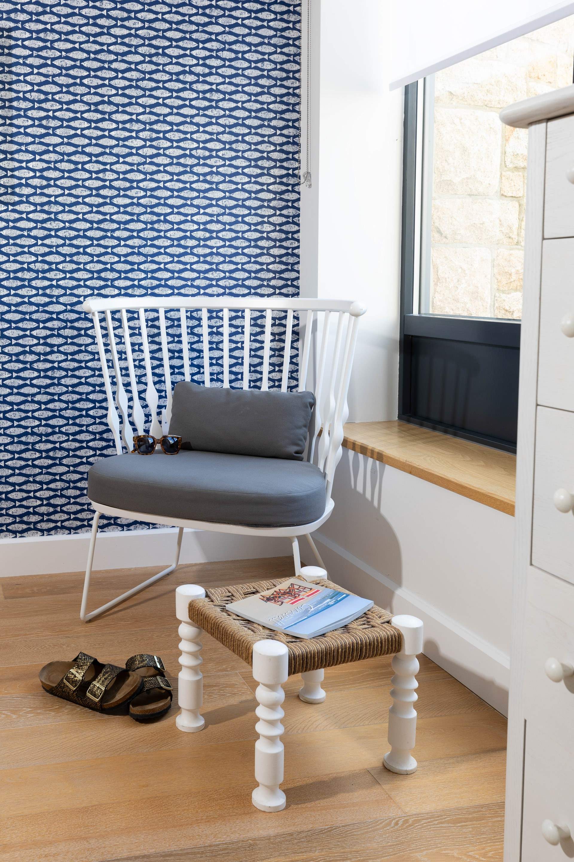 Put your feet up and relax.