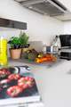 The kitchen invites you to cook up a feast, with high end design and chef-approved features.