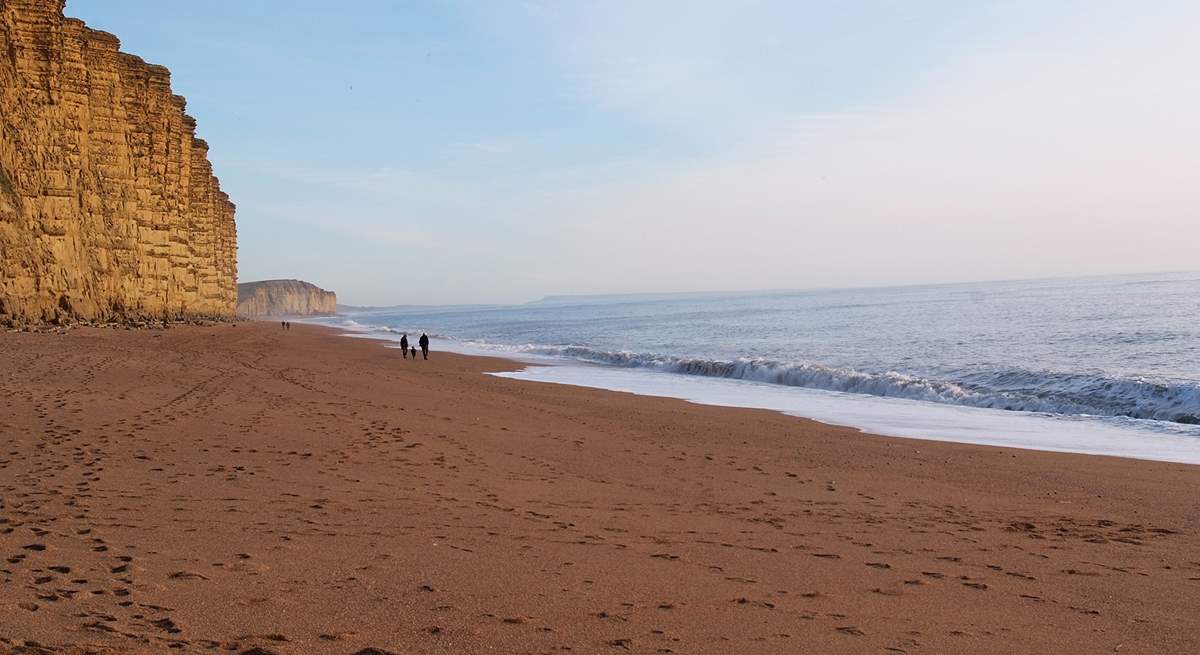 The Jurassic Coast is stunning - you might recognise this view from the television series Broadchurch!