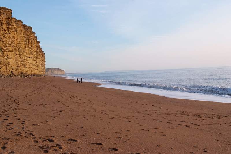 The Jurassic Coast is stunning - you might recognise this view from the television series Broadchurch!
