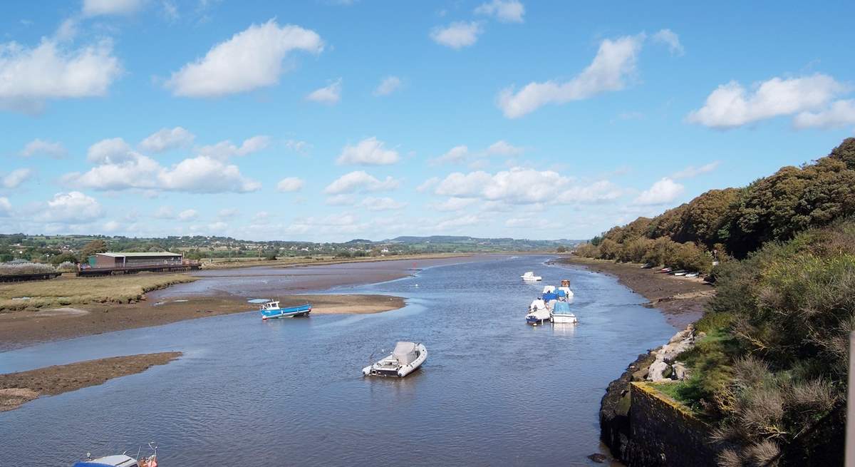 The Axe Valley - travel alongside the wild bird reserve on the tram from Colyton.