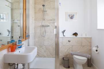 The family shower-room is a really good size.