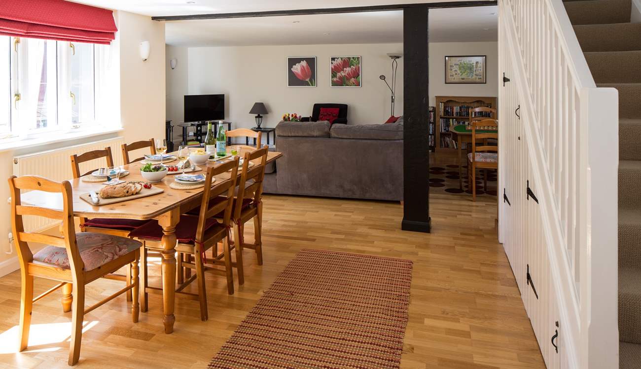 The whole house has a friendly sociable feel, whether for a family or group of friends. The owners are offering any repeat guests to their property a 10% rebooking discount - the perfect excuse to get everyone together again.