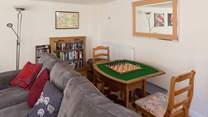 There are toys and games for all ages - as well as a separate games-room!
