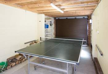 The games-room is great fun for all the family.
