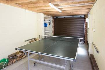 The games-room is great fun for all the family.