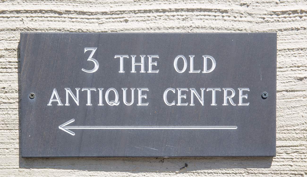 The Old Antique Centre is in the heart of Colyton, a really pretty and historic little town.