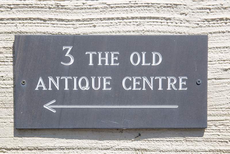 The Old Antique Centre is in the heart of Colyton, a really pretty and historic little town.