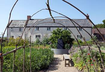 River Cottage HQ is on the border between Devon and Dorset, book for a special meal or enrol for a cookery class.