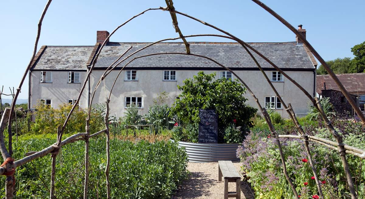 River Cottage HQ is on the border between Devon and Dorset, book for a special meal or enrol for a cookery class.