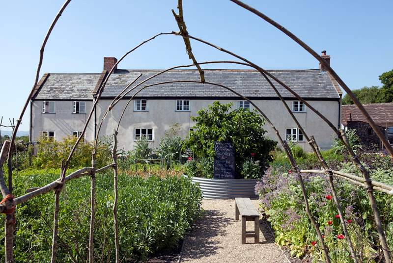 River Cottage HQ is on the border between Devon and Dorset, book for a special meal or enrol for a cookery class.