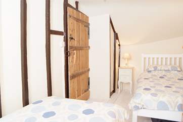 Another view of the twin bedroom.