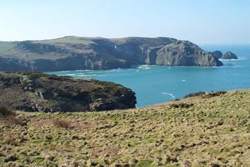 The local scenery is stunning.