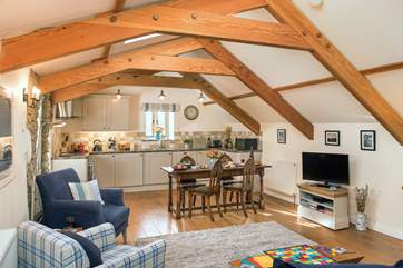 The open plan layout makes for a very sociable holiday.