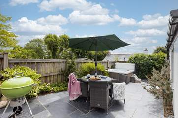 The delightful patio awaits.