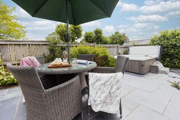 Sit in the sunshine and enjoy the outdoors.