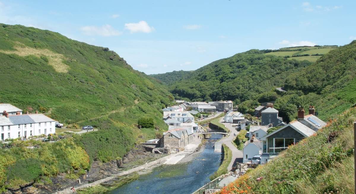 Beautiful Boscastle is a short journey away.