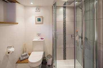 The en suite shower-room for Bedroom 1.