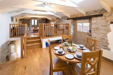 The Old Dairy is a beautiful reverse level barn conversion.