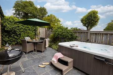 Sit in the sun and listen to birdsong, perfect.