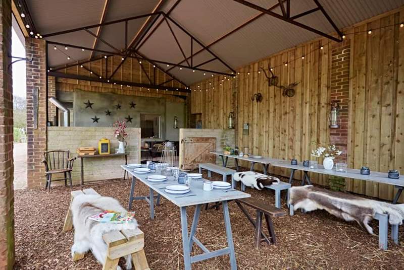 Brownscombe pizza nights are hosted throughout the summer months in The Barn.